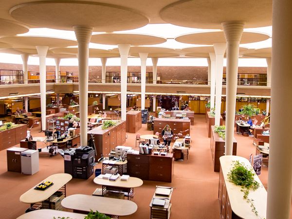 View above Great Workroom