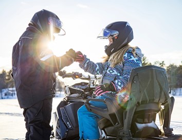 Great Spots for Snowmobiling Near Chicago